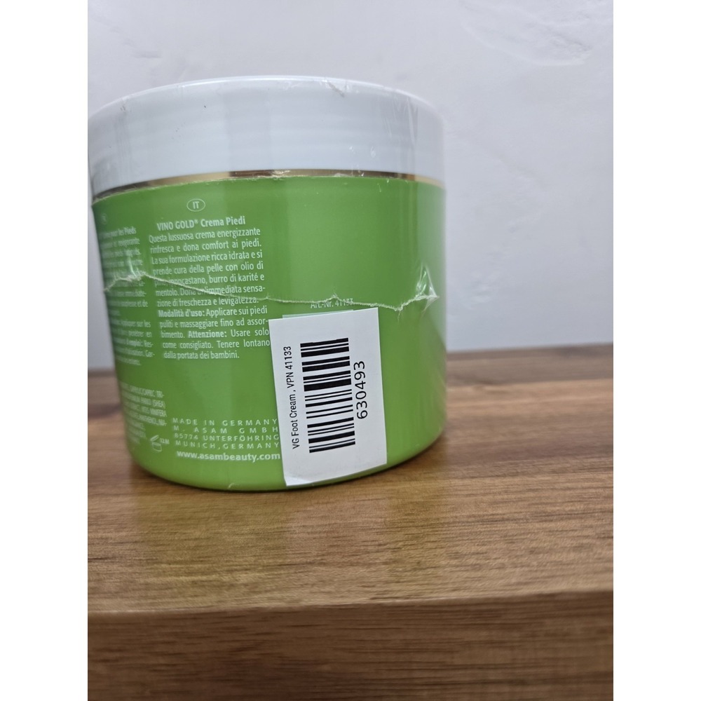 M.Asam Vino Gold Fusscreme Foot Cream 16.9 fl.oz New & Sealed - Picture 3 of 3